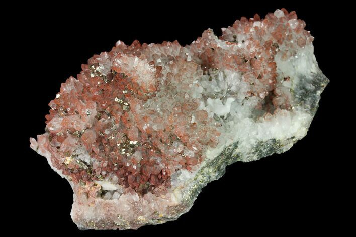 Hematite Quartz, Chalcopyrite and Pyrite Association #170285